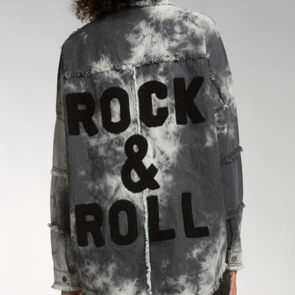 COPY - TIE DYE ROCK & ROLL SHACKET